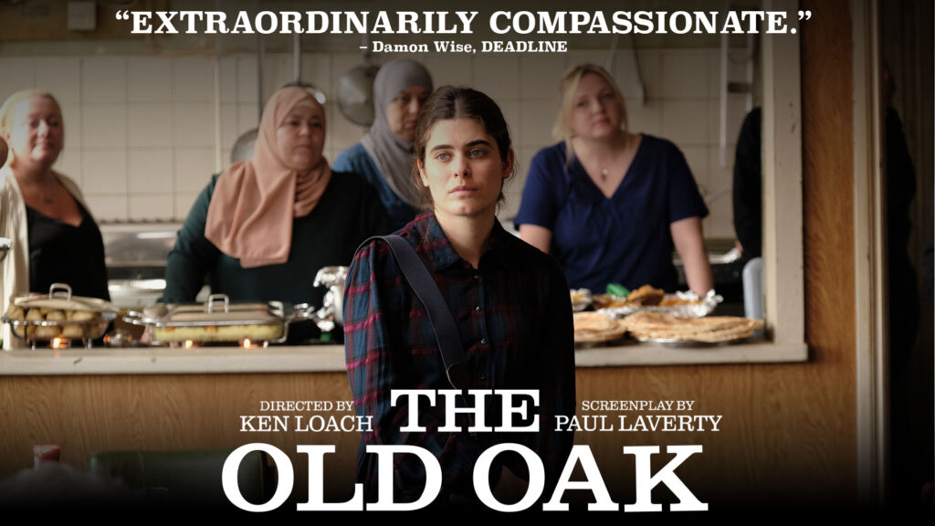 poster for THE OLD OAK, a film by Ken Loach